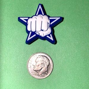 (10 for $15) Dallas Cowboys Football NFL 🏈 Crocs Shoe Charms